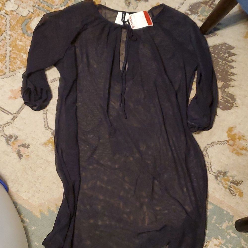 Crisscross One-Piece slimming suit & nwt cover up - Picture 5 of 8